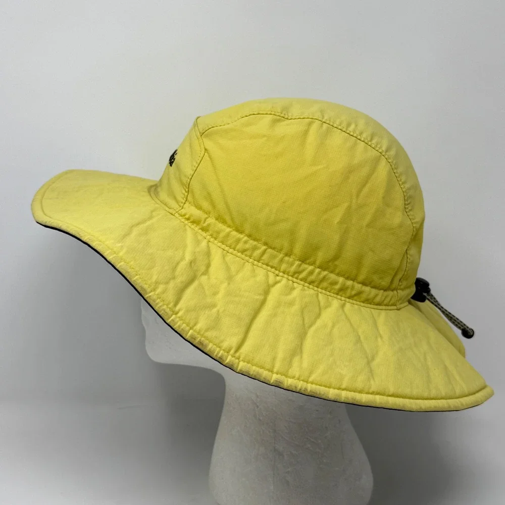 Columbia Titanium Omni-Shade Youth Sun Hat Yellow Adjustable Ripstop CY9413 O/S